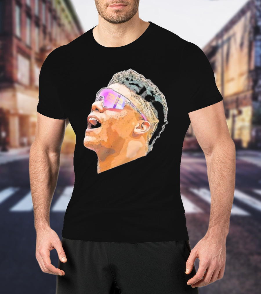 Hal Steinbrenner Soto Fathead Sunglasses T-Shirt