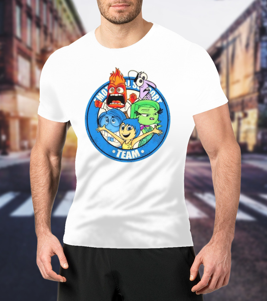 Emotional Support Team Inside Out Characters Riley's Emotions T-Shirt