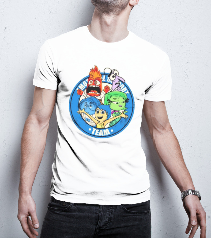 Emotional Support Team Inside Out Characters Riley's Emotions T-Shirt