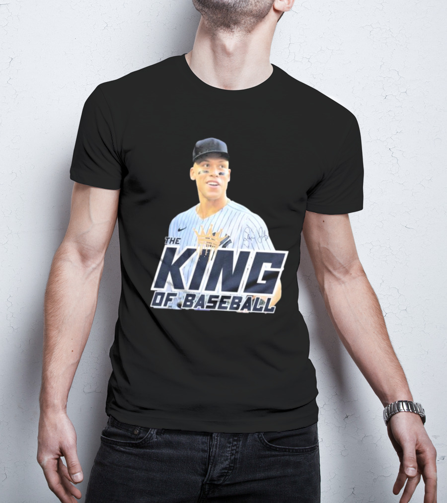 Aaron Judge The King Of Baseball T-Shirt