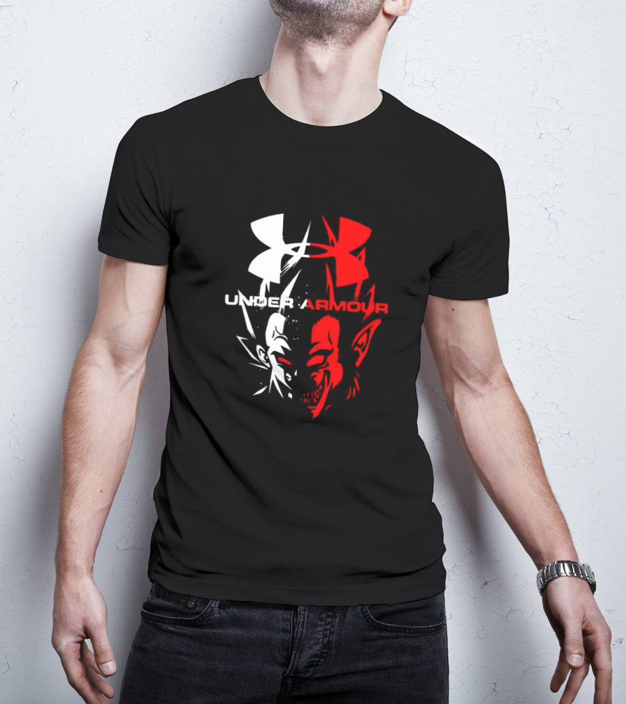 Vegeta Dual Face Under Armour Dragon Ball T-Shirt