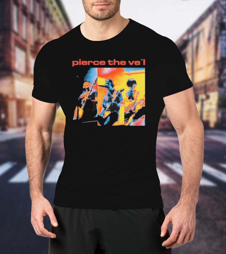 Pierce The Veil Rock Sound Issue 304 Psychedelic Band Performance T-Shirt