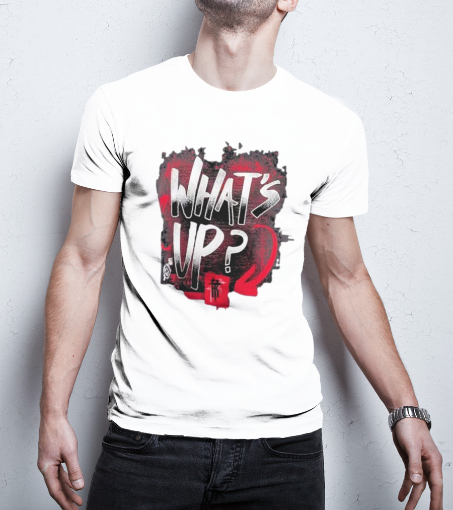What's Up Bold Graphic R-Truth T-Shirt