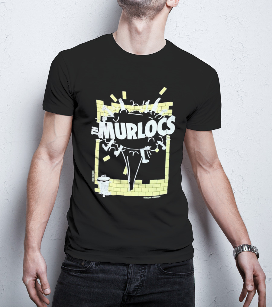 The Murlocs Brick Wall Rumble Explosion T-Shirt