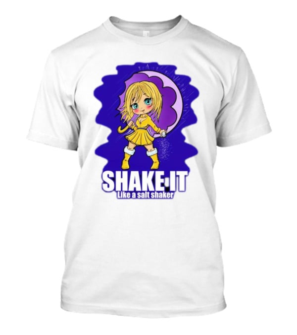 SHAKE IT Like A Salt Shaker Anime Girl T-Shirt