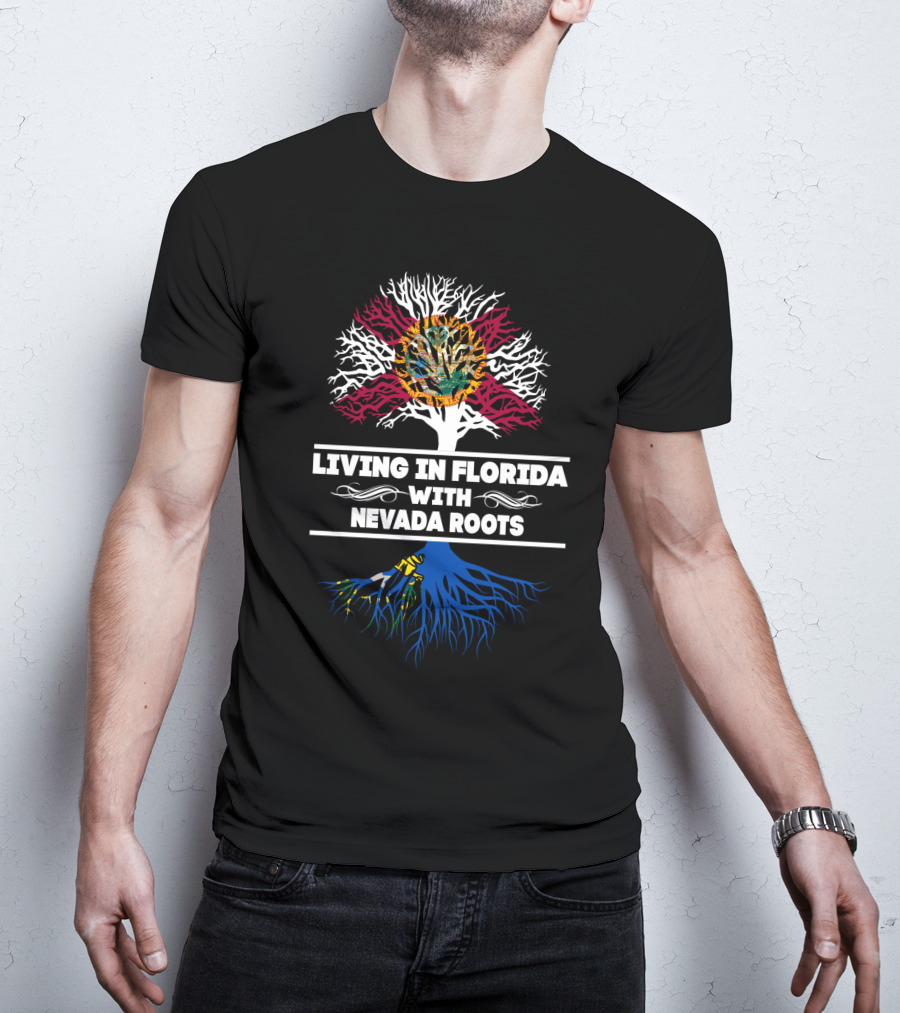 Florida Residency Nevada Heritage Tree T-Shirt