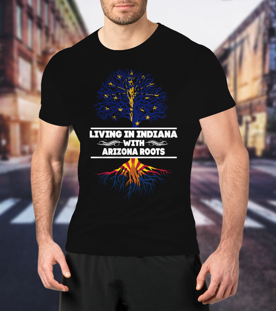 Indiana Life Embracing Arizona Heritage Tree T-Shirt