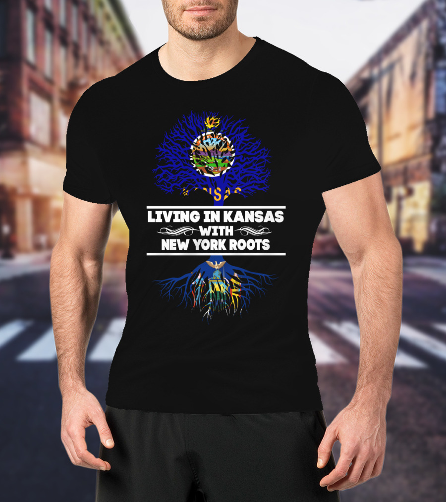 Kansas Life New York Heritage Tree T-Shirt