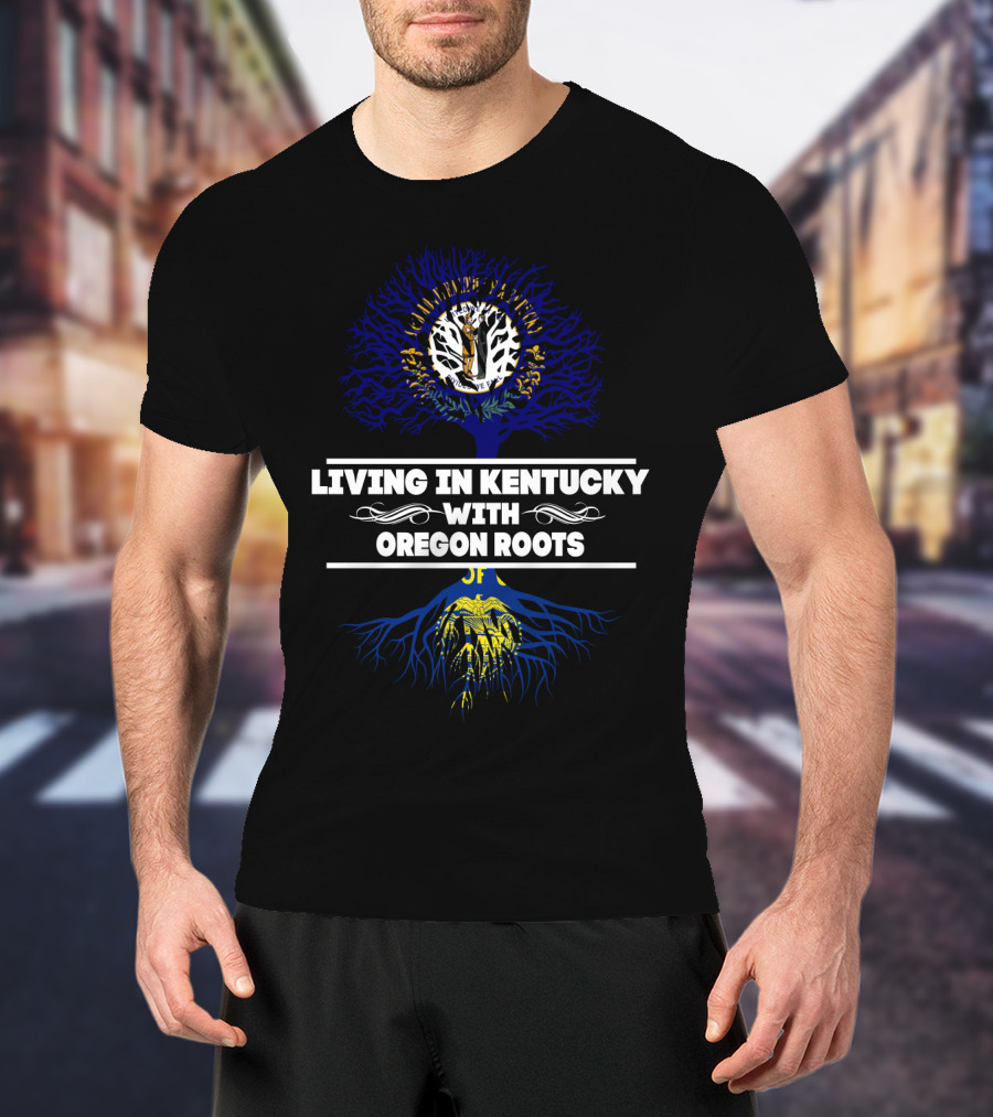 Connections Between Kentucky Living And Oregon Heritage Highlighted Through Environmental Symbolism T-Shirt