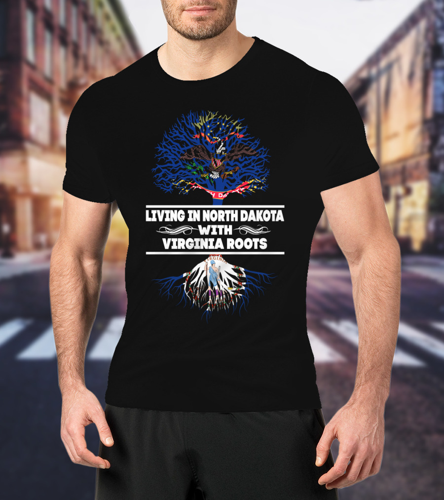 Roots And Heritage: Celebrating Life In North Dakota With Deep Virginia Connections T-Shirt