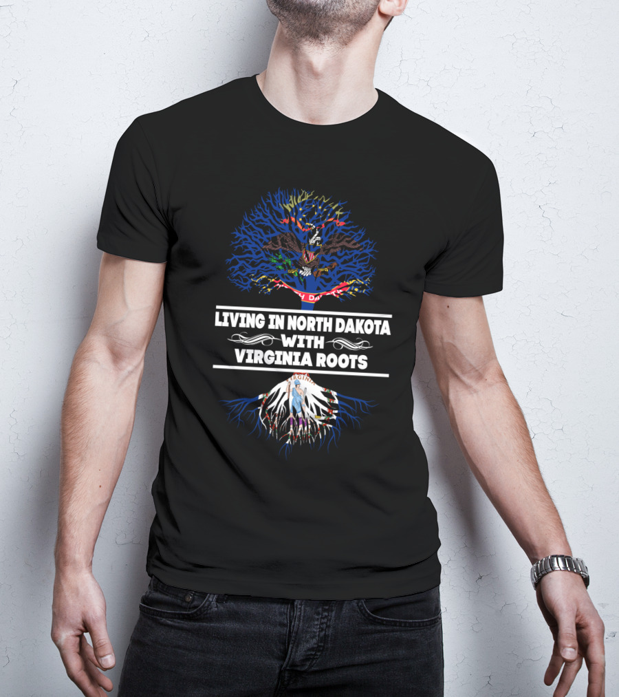 Roots And Heritage: Celebrating Life In North Dakota With Deep Virginia Connections T-Shirt