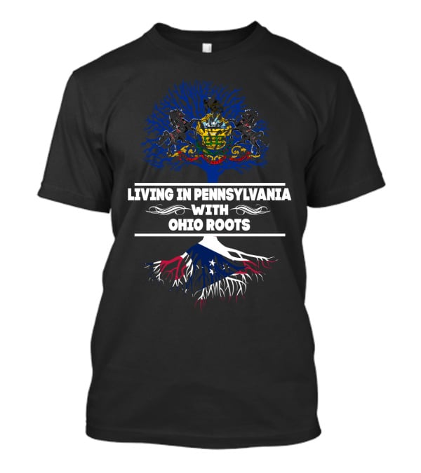 Pennsylvania Pride Ohio Heritage Tree Crest T-Shirt
