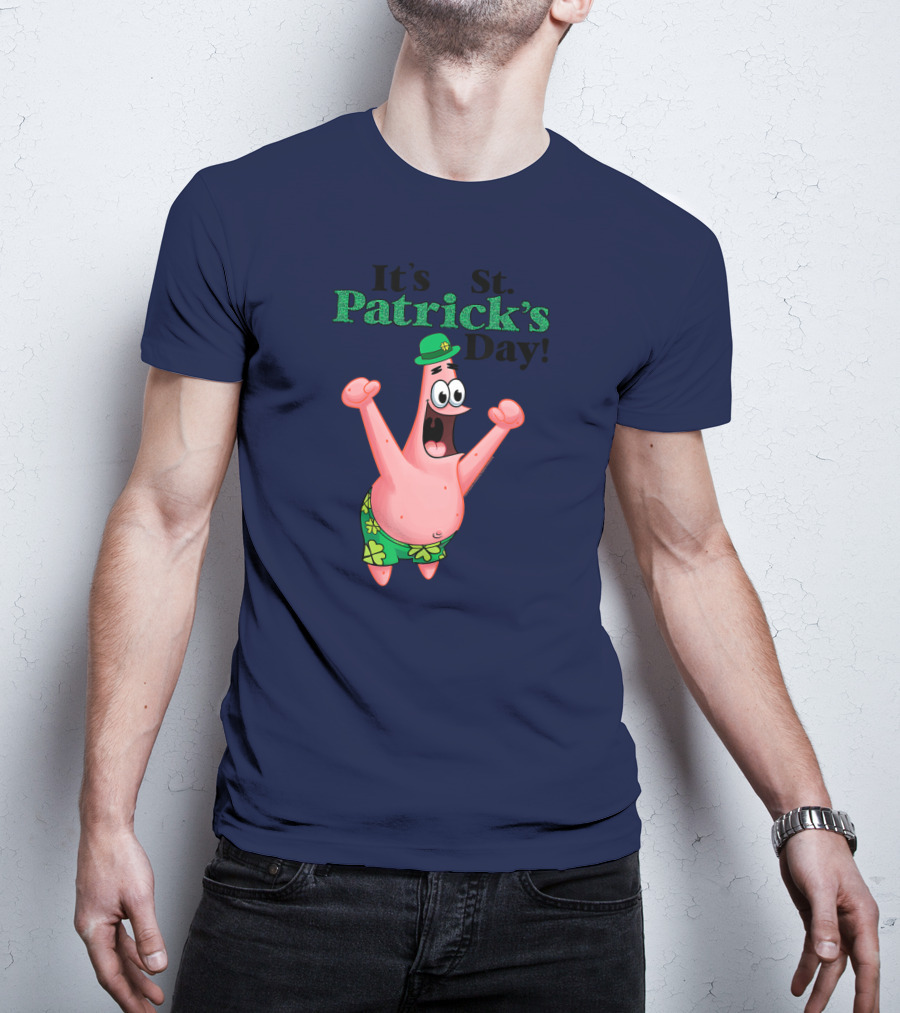 It's St. Patrick's Day Funny Patrick Character T-Shirt
