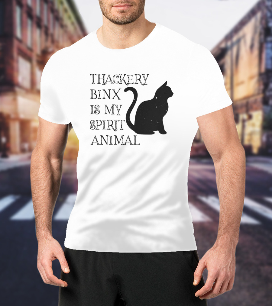 Thackery Binx Is My Spirit Animal Cat T-Shirt