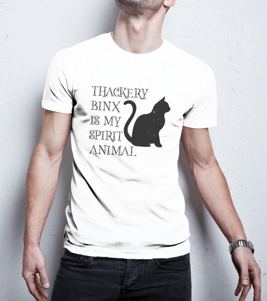 Thackery Binx Is My Spirit Animal Cat T-Shirt