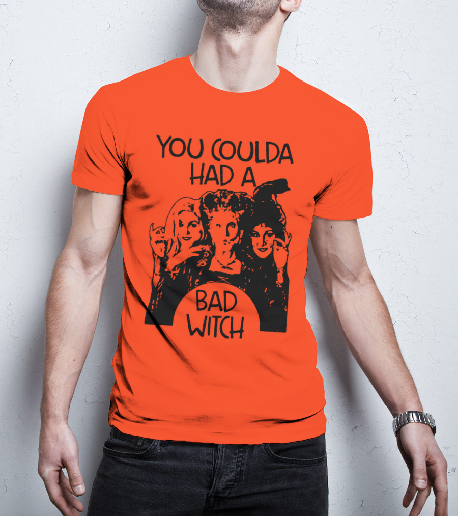 Hocus Pocus You Coulda Had A Bad Witch Sanderson Sisters Halloween Magic T-Shirt