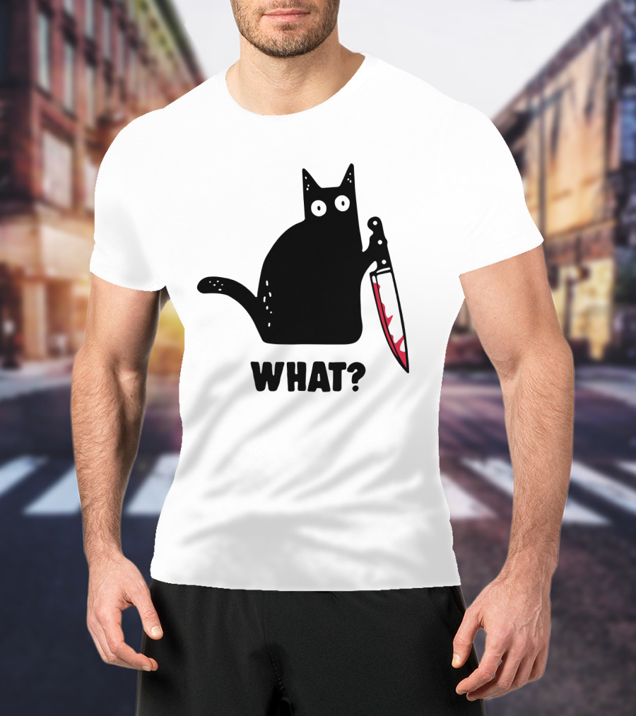 What Cat Knife T-Shirt
