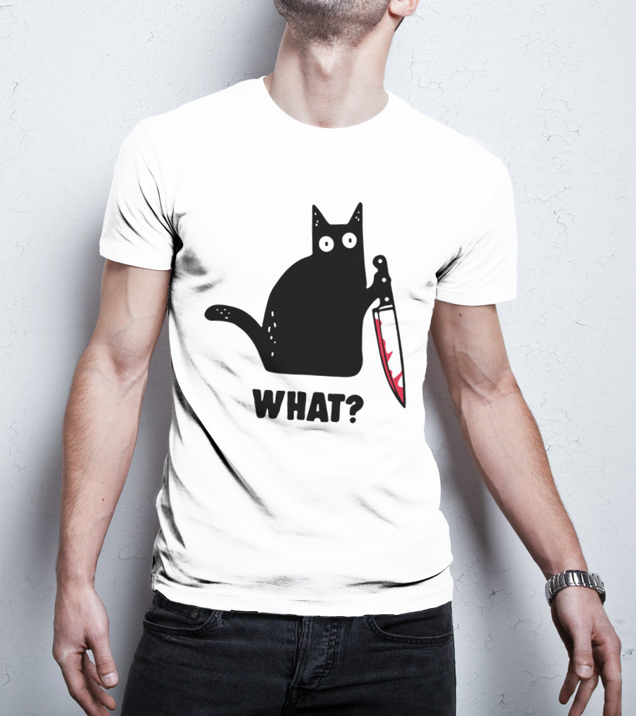What Cat Knife T-Shirt
