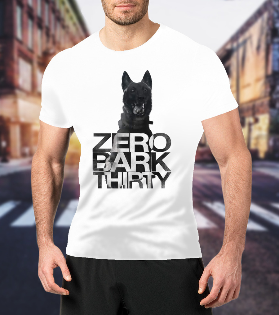 Zero Bark Thirty Hero Dog Conan T-Shirt