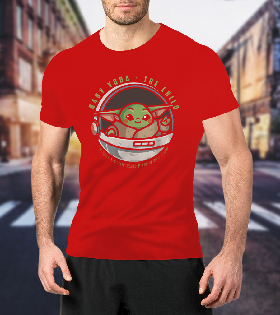 Baby Yoda The Child The Cutest Shirt Ever Created Warrior Culture Gear T-Shirt