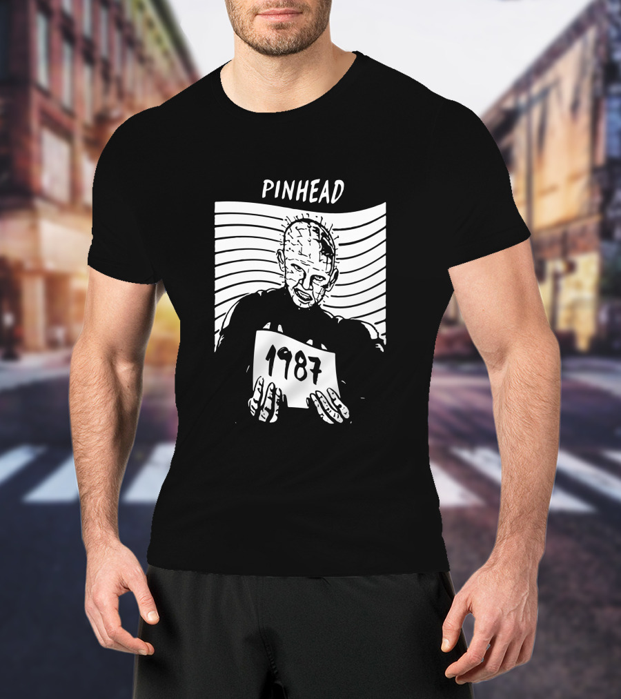 Pinhead 1987 Classic Halloween T-Shirt