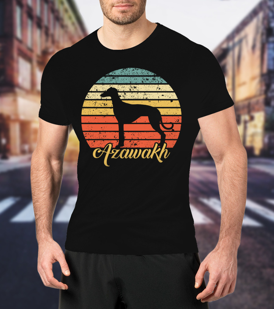 Retro Sunset Azawakh T-Shirt