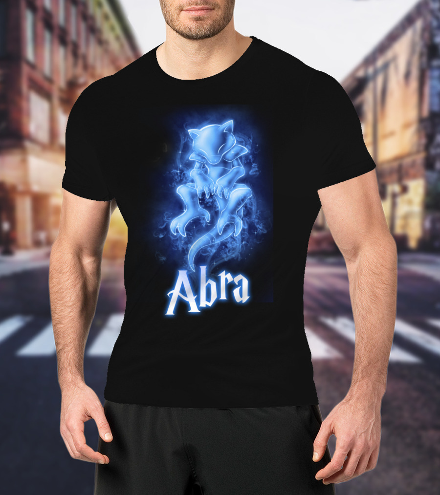 Abra Pokémon Patronus Luminescent Aura T-Shirt