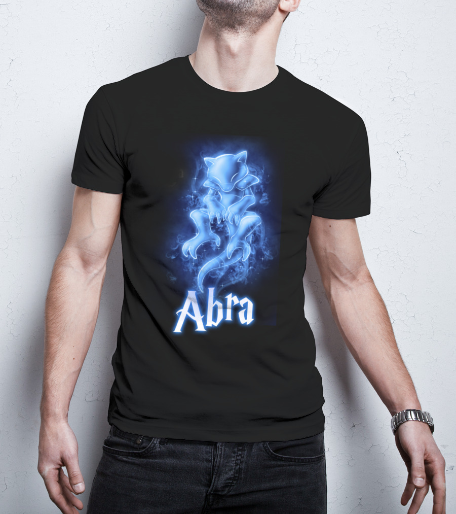 Abra Pokémon Patronus Luminescent Aura T-Shirt