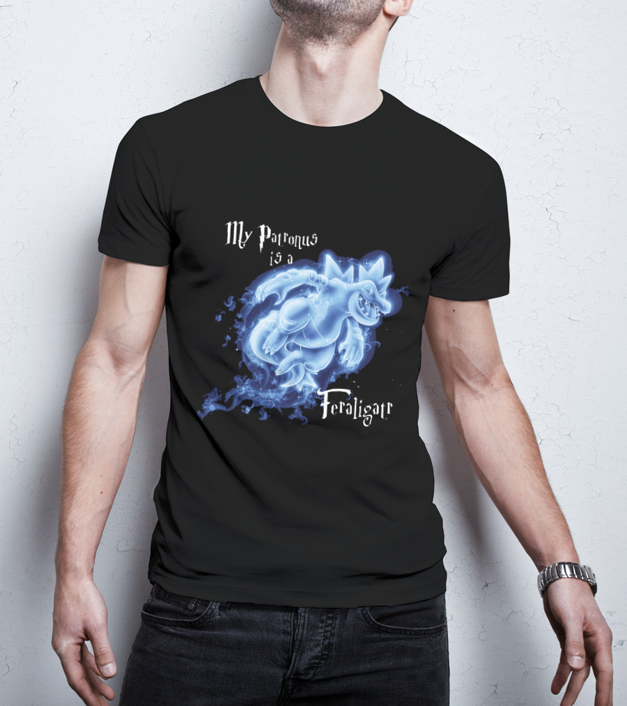 My Patronus Is A Feraligatr Pokemon Patronus T-Shirt