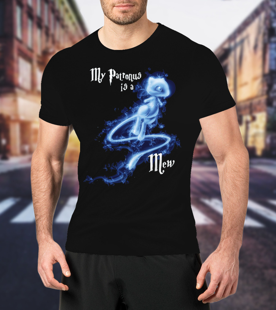 My Patronus Is A Mew Pokemon T-Shirt