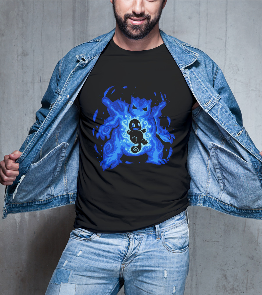 Evolution Pokemon Blastoise Water Type Charizard Elemental T-Shirt