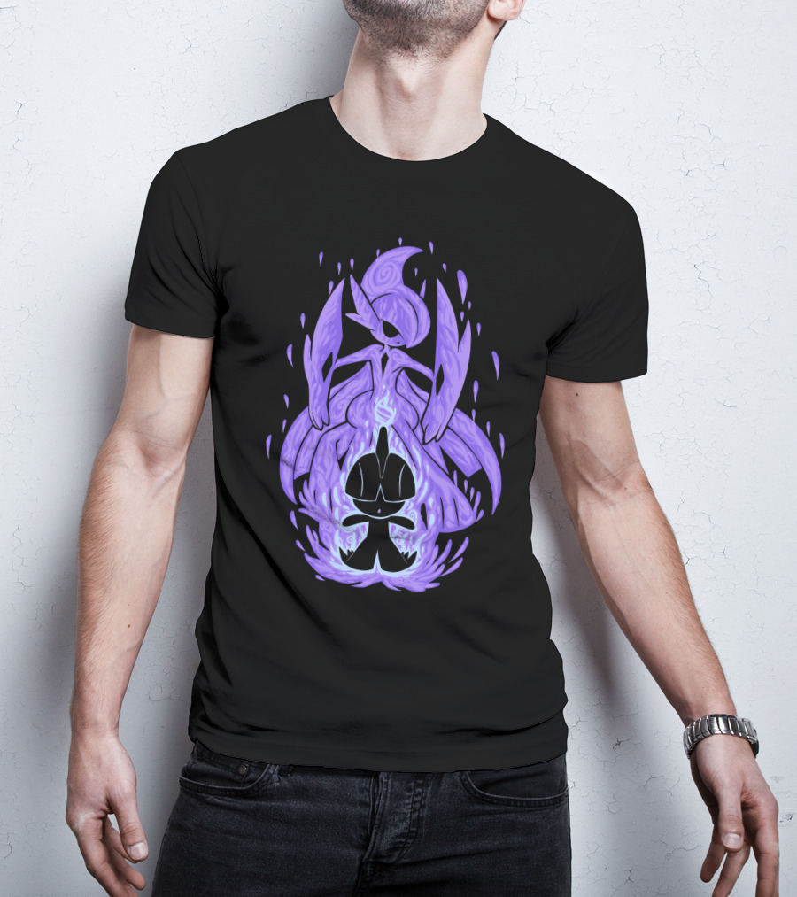 Evolution Pokemon Mega Gallade Purple Aura Transformation T-Shirt