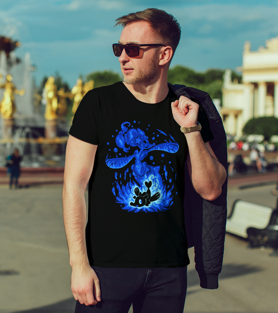 Evolution Pokemon Primarina Alolan Water-Type Transformation T-Shirt