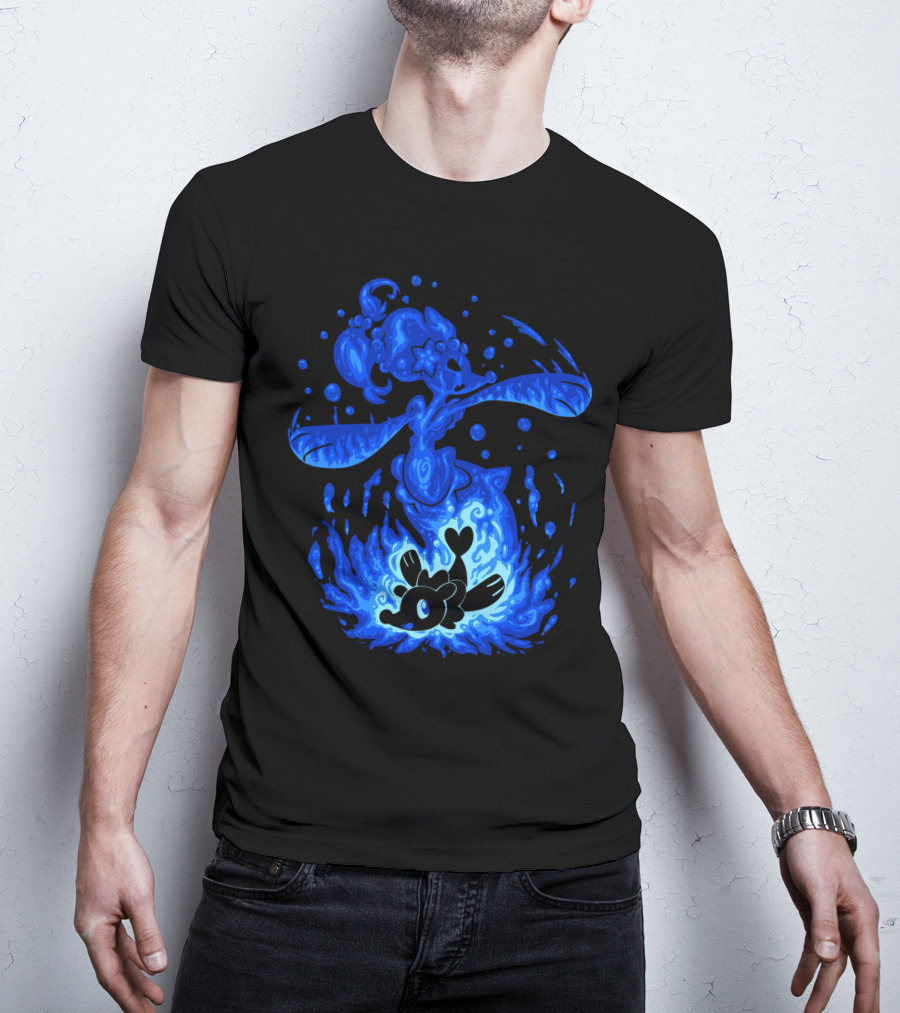 Evolution Pokemon Primarina Alolan Water-Type Transformation T-Shirt