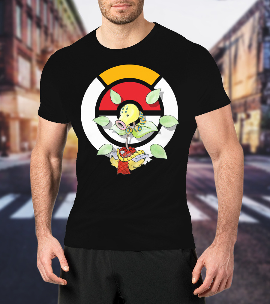 Pokemon Bellsprout Zenyatta Symbol Crossover T-Shirt