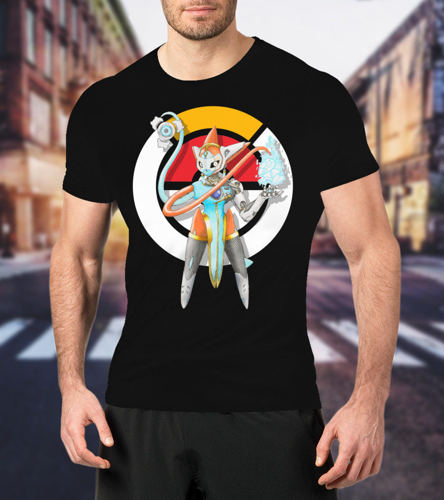 Pokemon Deoxys X Overwatch Symmetra Mashup T-Shirt