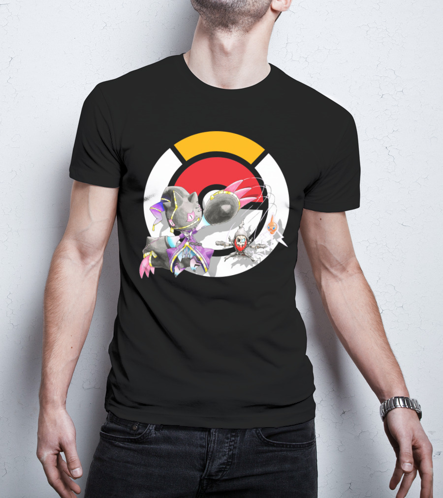 Pokemon X Mega Banette Crossover With Sombra Characters T-Shirt