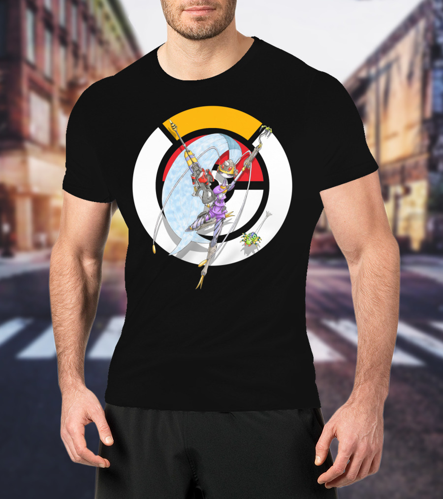 Pokemon X Over Pheromosa X Widowmaker Crossover Fan T-Shirt