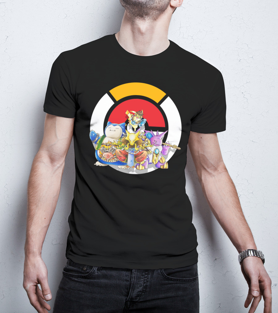POKEMON X OVER Super Sentai Mashup T-Shirt