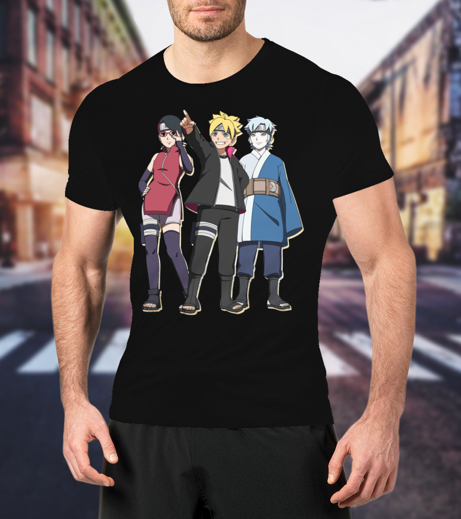 Boruto Sadara Mitsuki Team T-Shirt