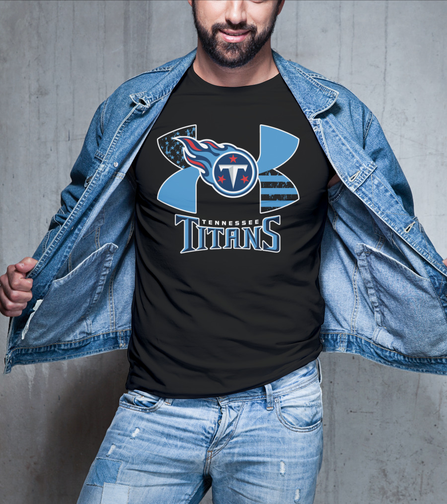 Tennessee Titans Under Armour Logo Fusion T-Shirt