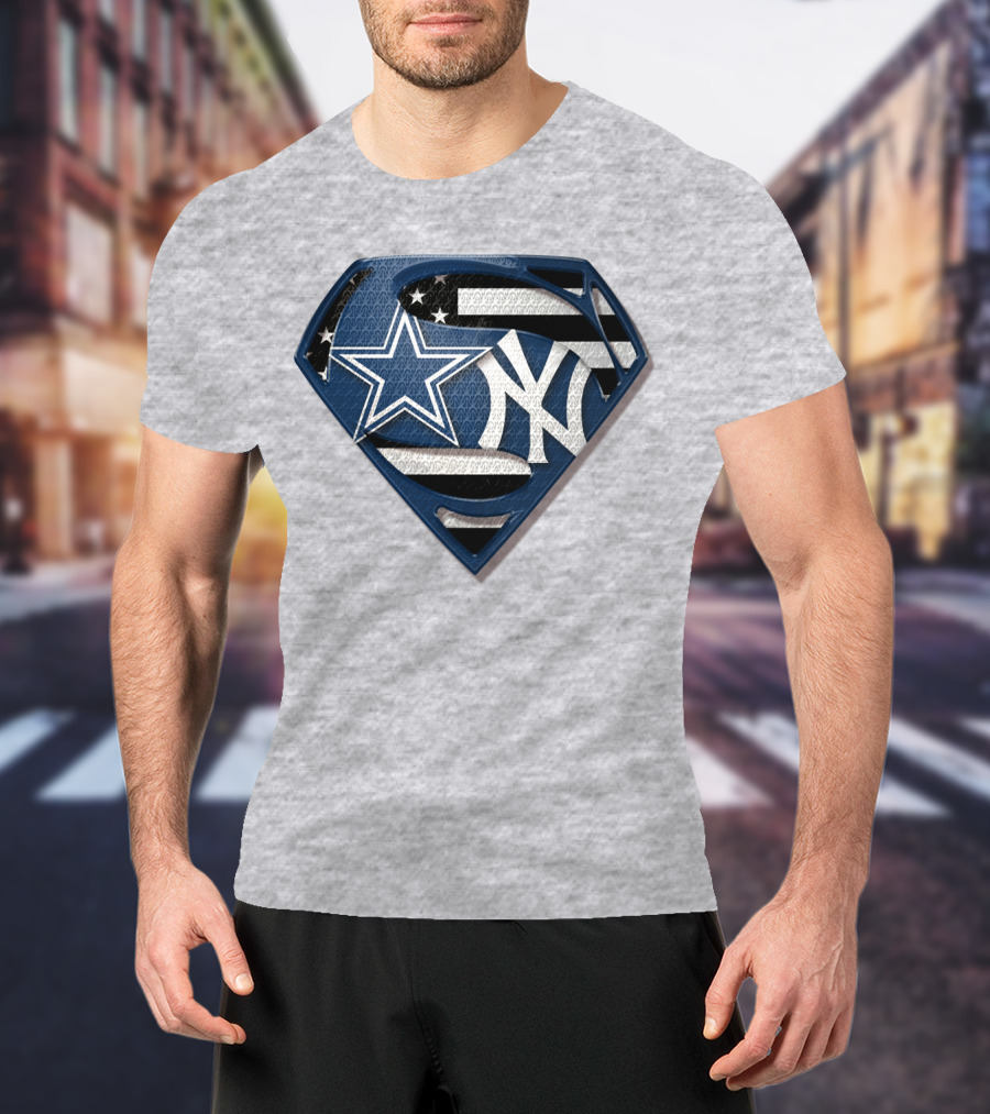 Super Cowboys Yankees Star T-Shirt