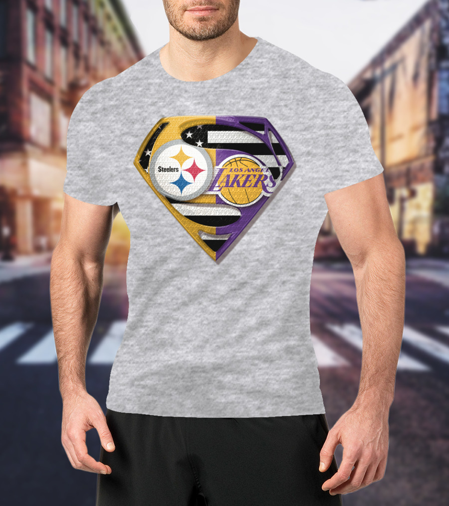 Steelers Los Angeles Lakers Super T-Shirt