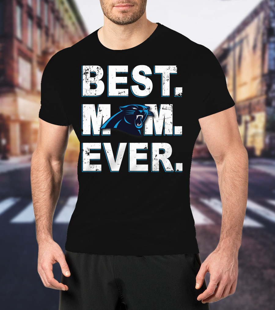 Best Mom Ever Panthers T-Shirt