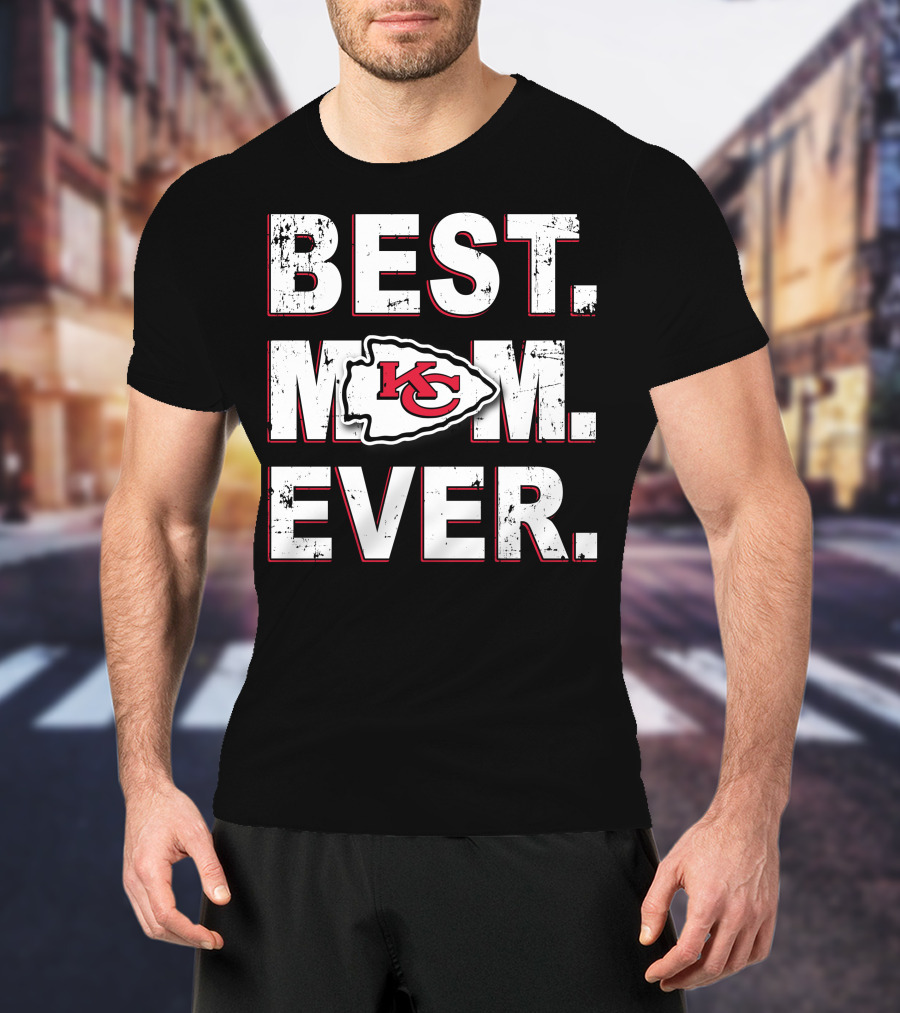 Best Mom Ever Kc Chiefs T-Shirt