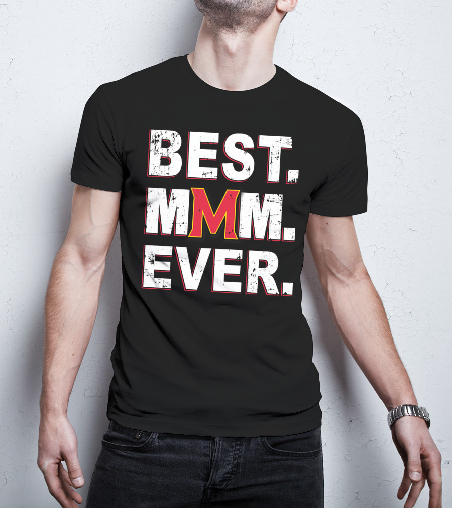 Best Mom Ever Terrapins Maryland M T-Shirt