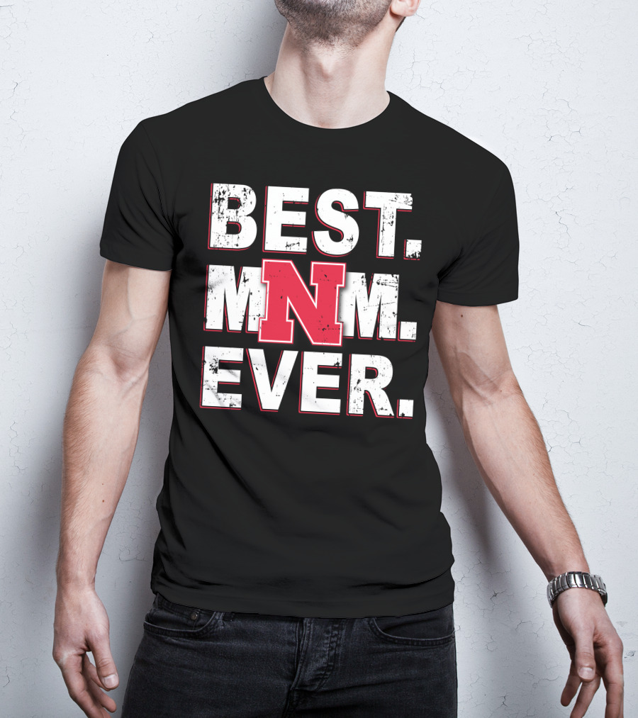 Best Mom Ever Nebraska Cornhuskers T-Shirt