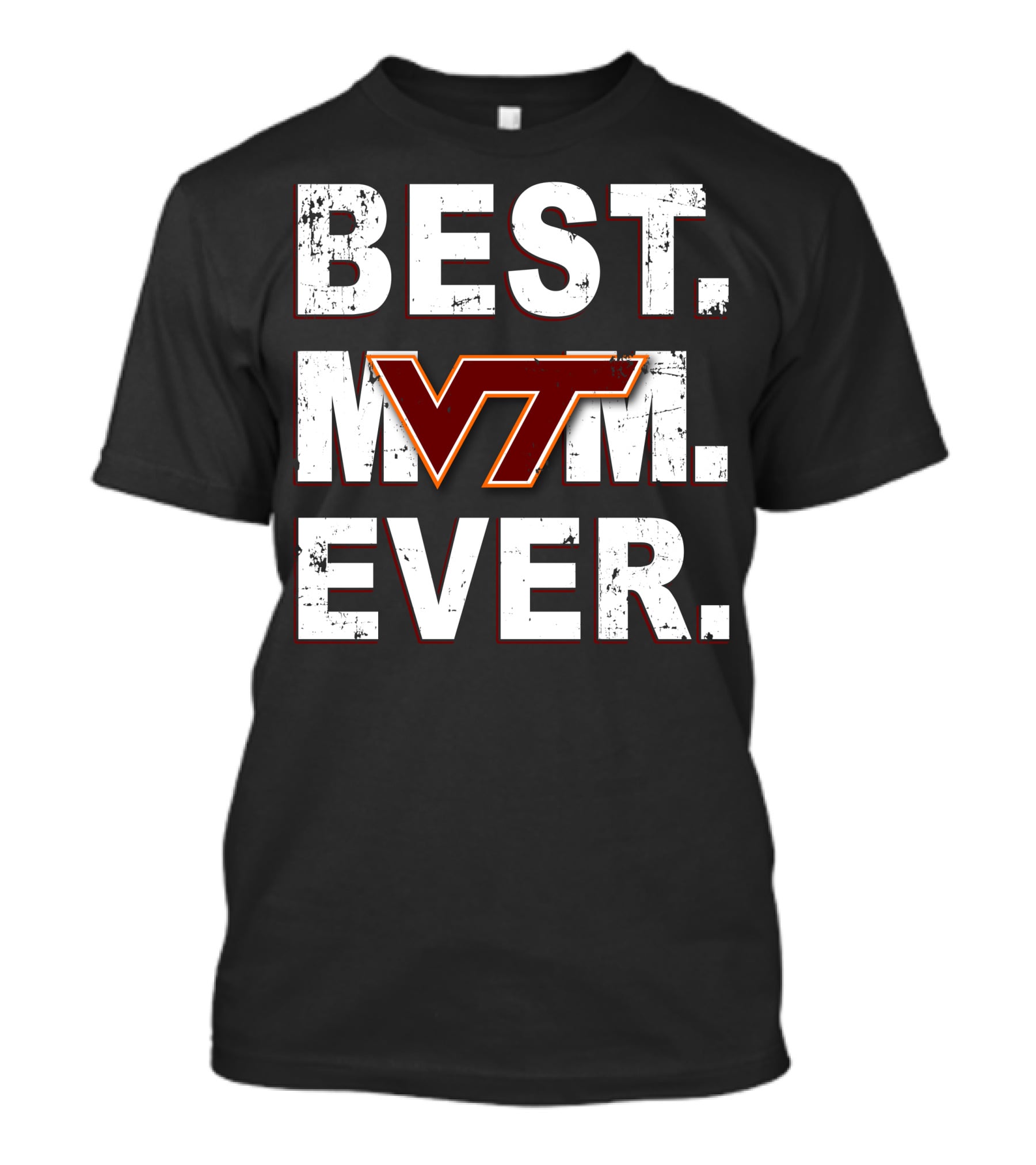 Best Mom Ever Virginia Tech Hokies Vt T-Shirt