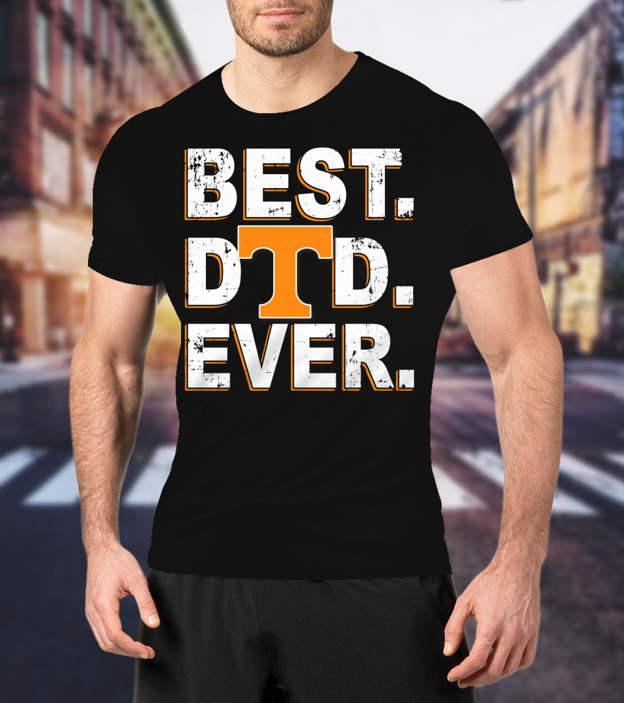 Best Dad Ever 073 Tennessee Volunteers T-Shirt