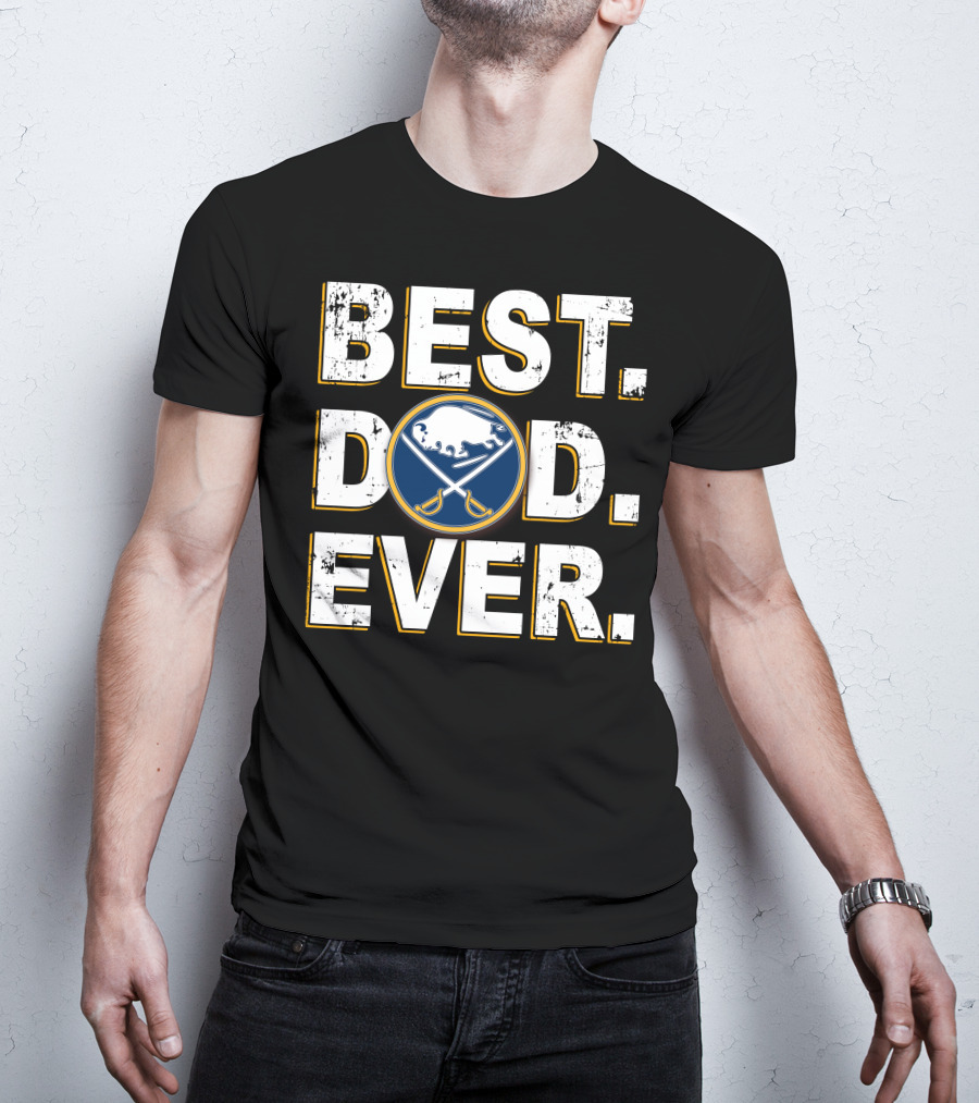 Best Dad Ever Buffalo Sabres T-Shirt